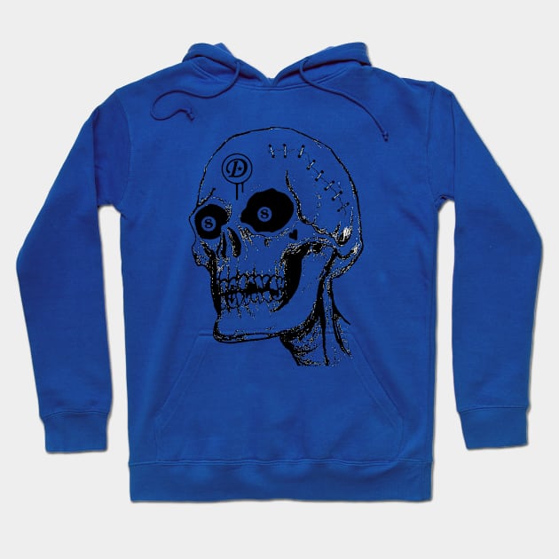 Skull 8 Ball Eyes Hoodie by Dilano Brand